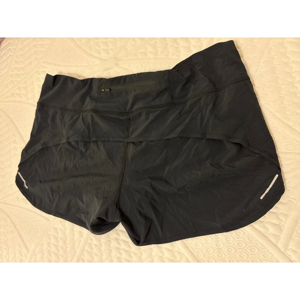 Women's Smartwool Black Active Lined Short Shorts size Medium Athleisure